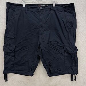 Southpole Cargo Shorts Mens 48 Navy Ripstop Tactical Utility Street Y2K Baggy